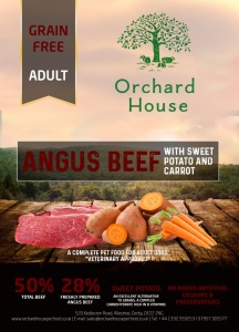 Grain Free Angus Beef with Sweet Potato & Carrot - Adult